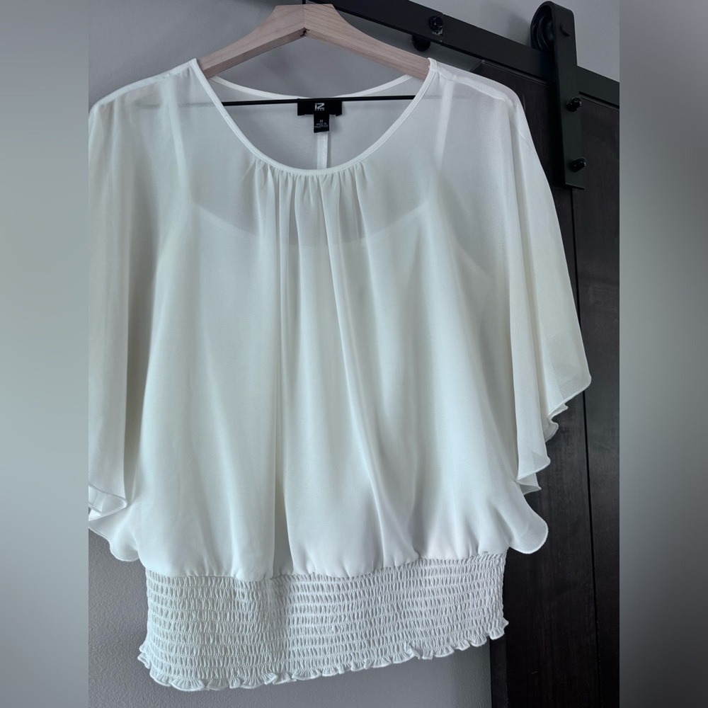 IZ Byer Womens Blouse